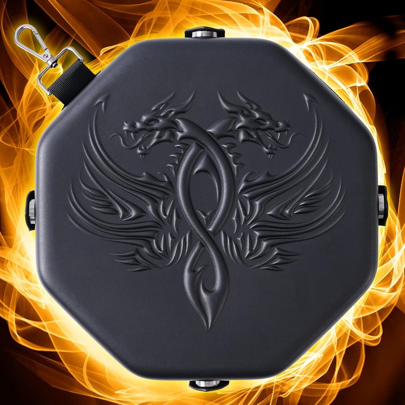 Soar Forge Dice Tray for DND and RPG - Beautiful Twin Dragon Design - Perfect Rolling Tray to Protect Your Dice for D&D - Compatible with Dungeons and Dragons and Other RPG - Image 2